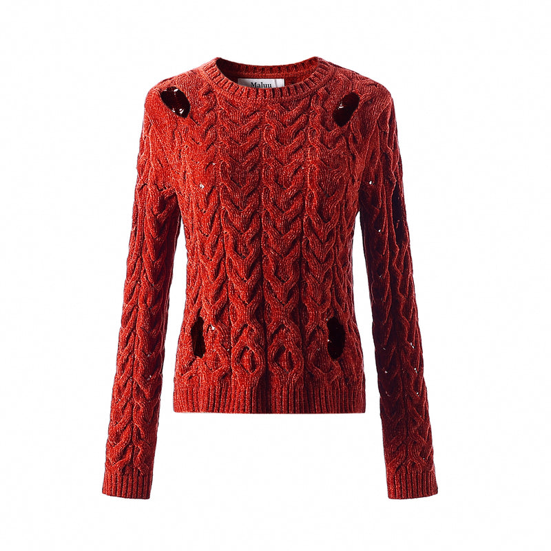 Dari Sweater - Rusty Red